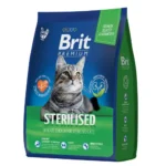 Корм Brit Premium Cat Sterilised (Курица), 400гр / 2кг / 8кг