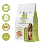 Корм Brit Care Dog Adult M Healthy Skin&Shiny Coat (Лосось, индейка), 3 кг / 12кг