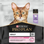 Purina Pro Plan для взрослых кошек с чувствительным пищеварением, со вкусом индейки, 1,5кг / 3кг / 10кг