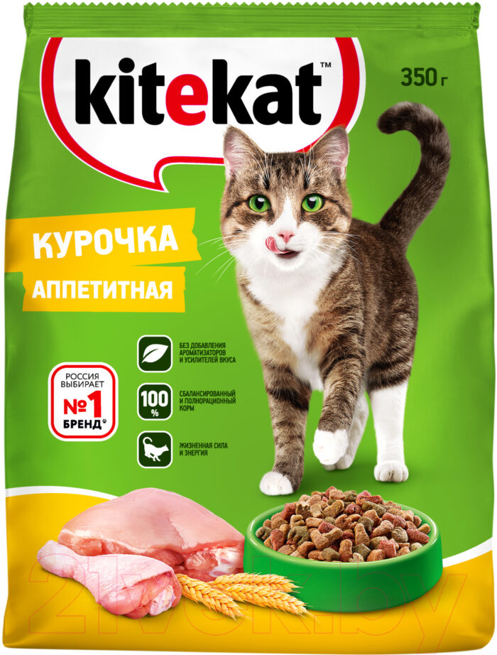 Kitekat Курочка аппетитная, 350гр — изображение 2