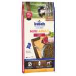 Корм Bosch Adult Mini для собак (Ягненок, рис), 1кг / 3кг / 15кг