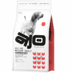 Корм AJO Basic Line Medium Adult (гречка, говядина), 2кг / 12кг