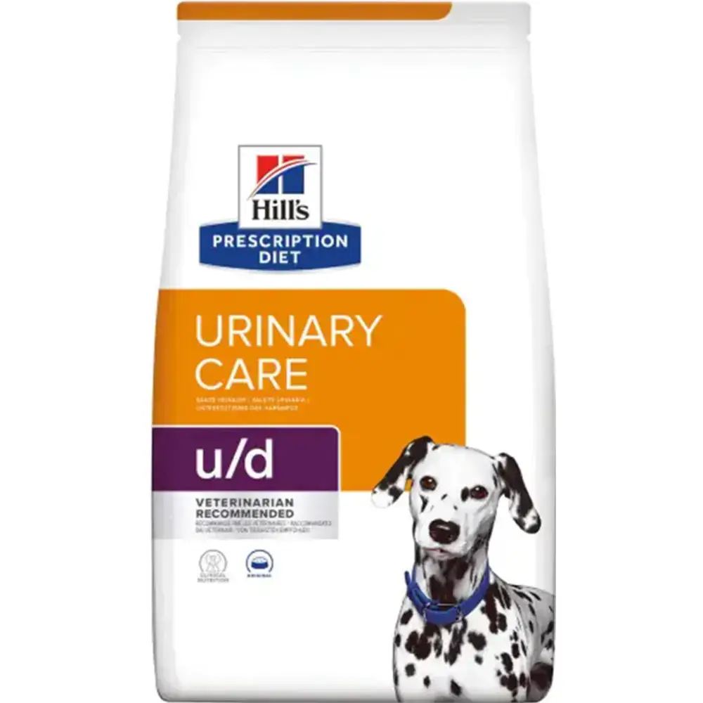 Хилс уринари долматинец Hill's Prescription Diet u/d Urinary Care для собак, 4,0кг / 10,0кг — изображение 1