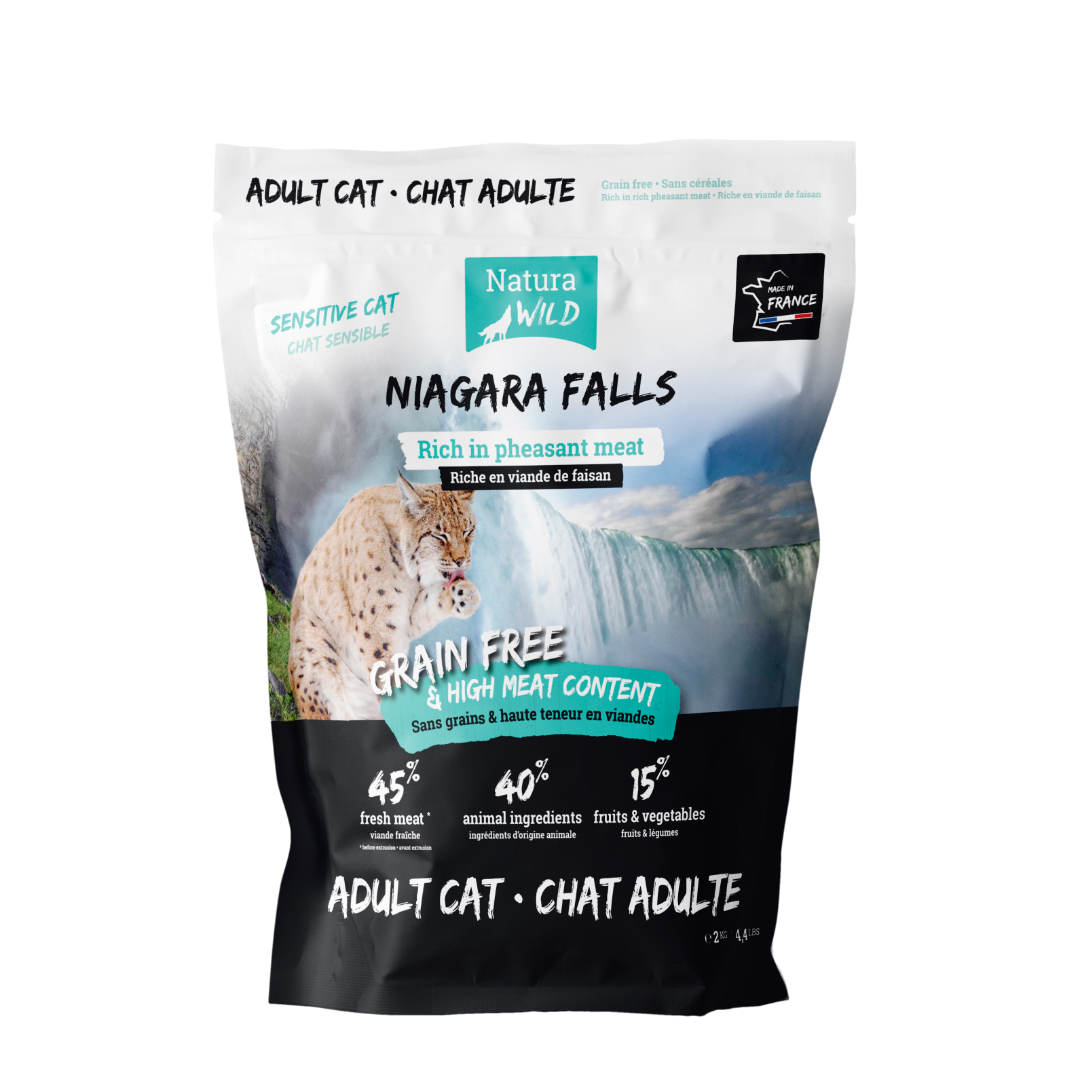 Нат вайлд фазан Natura Wild Niagara Falls Adult Cat (Фазан), 2,0кг / 6,0кг — изображение 1